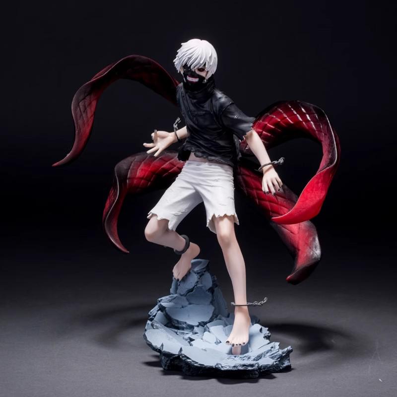 Premium Tokyo Ghoul Kaneki Ken & Touka Figurine Ornament Gift