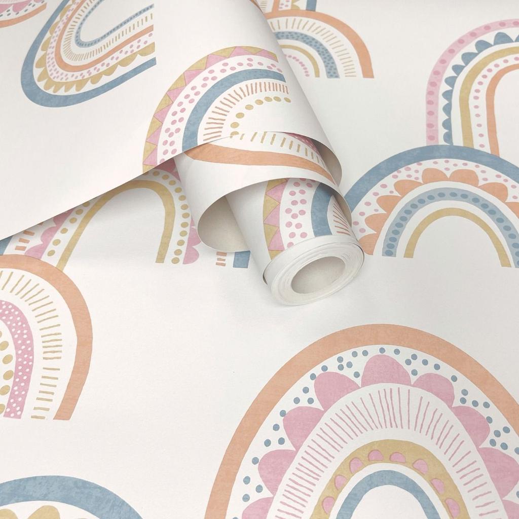 Holden Décor Boho Rainbow Wallpaper