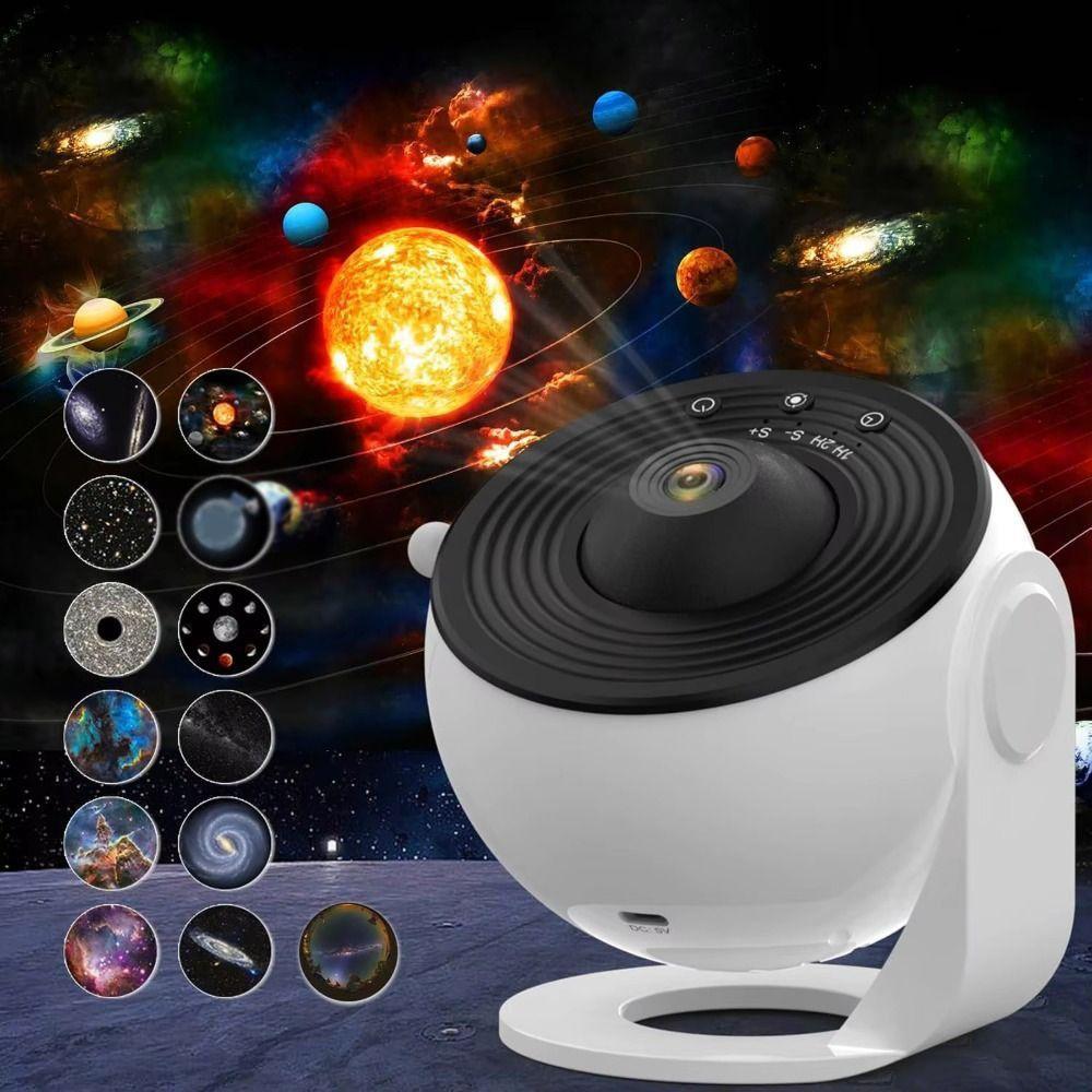 Starry Sky Projection Galaxy Projector LED Lamp Star Projector Night Light Bedroom