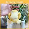 Fluffy Duck Charming Keychain Adorable Plush Toy Cute Doll For Children And Adults