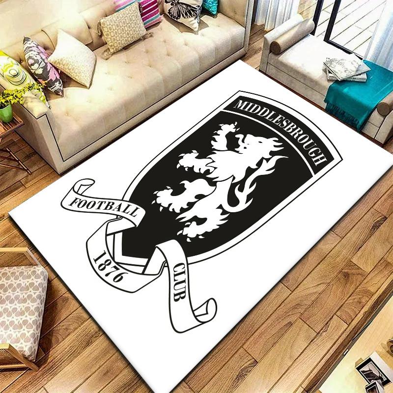 Middlesbrough Carpet Rug for Living Room Bedroom Home Sofa Decoration,Kids play Nonslip Floor Mat