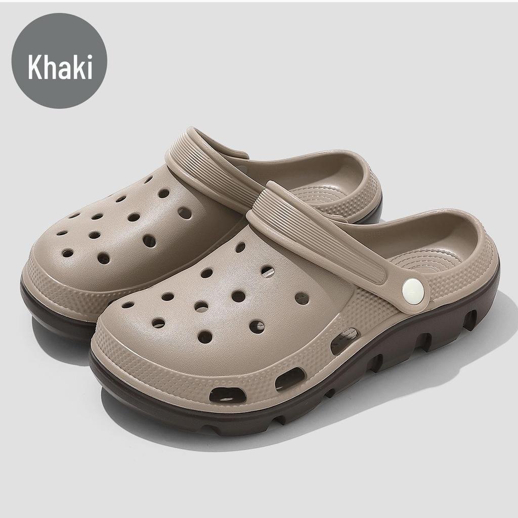 Breathable Non-slip Clogs: Men's & Women's Summer Shoes with Arch Support & Thick Sole
