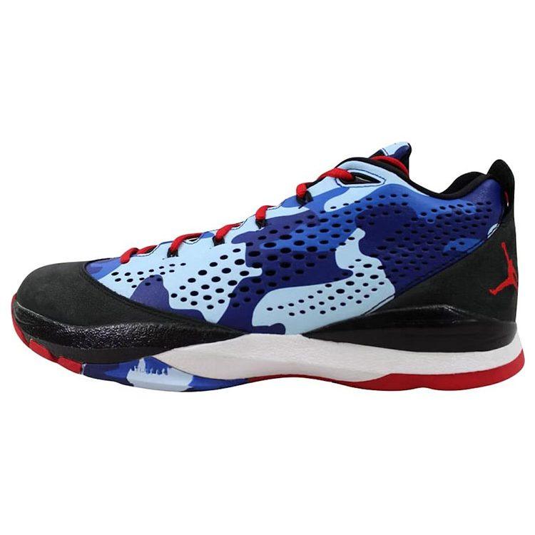 Jordan CP3.VII Black Sport Red Chambray Blue Game Royal 616805-012