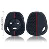 Silicone Rubber Car Remote Key Fob Cover Case Protector For Lada Priora Sedan Sport Kalina Granta Vesta X-Ray