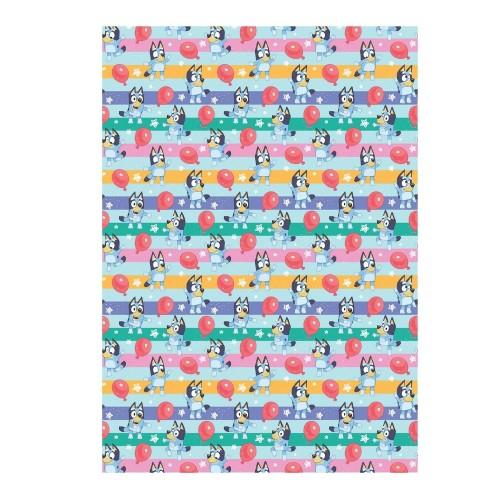 Bluey Balloon Gift Wrap Sheets