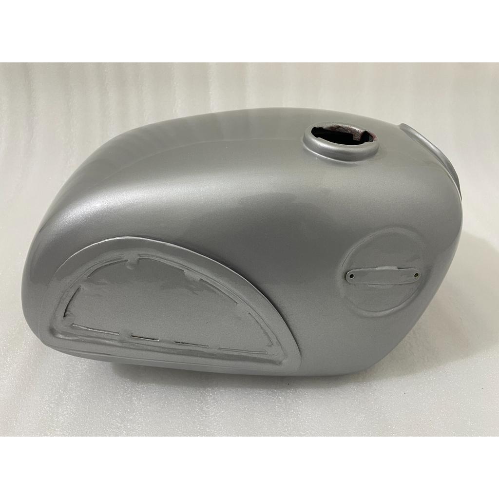 Honda CL72 CL77 (1962 - 1967) 305 Scrambler Steel Fuel Gas Tank Silver Painted