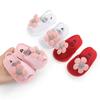Cute Flower Baby Girls Sandals Summer Soft Soled Newborn Floor Shoes Indoor Non-slip Lightweight Toddler Girl Sandals Shoes