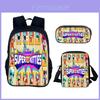 Superkitties School Backpack Set With Nylon Material For Elementary Students