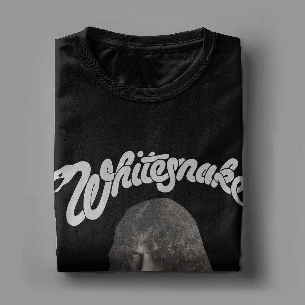 Members Whitesnake Band T Shirts Men Pure Cotton Amazing T-Shirt Round Neck Tee Shirt Short Sleeve Tops Gift Idea