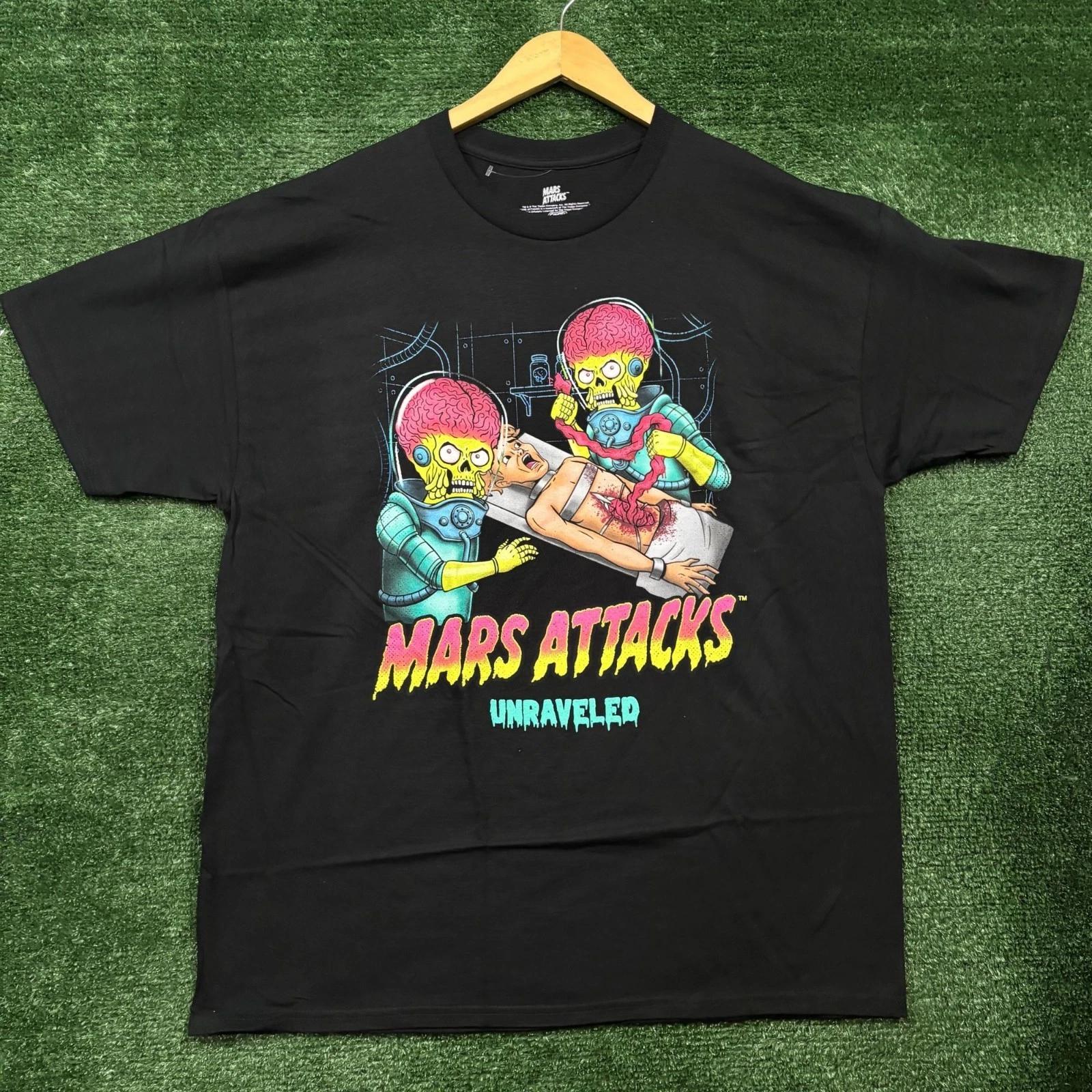 Mars Attacks Unraveled Movie T-shirt Size Extra Large M
