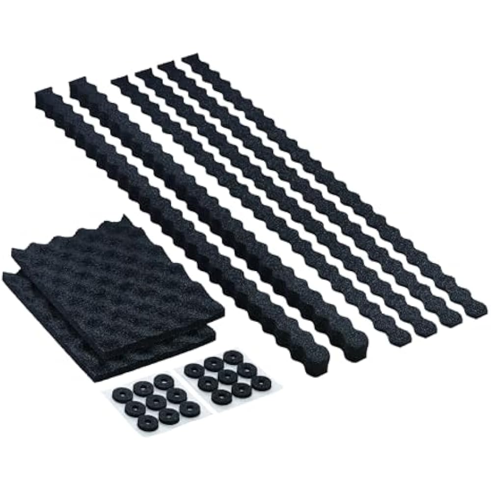 Audio-Technica AT-AQ473 Sound Tuning Kit Deadening Kit Sound Absorbing Soundproof Door Interior S...