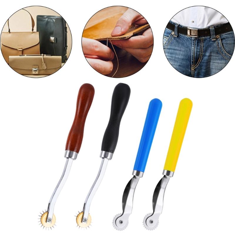 20Pcs Leather Needle Point Tracing Wheel, 2MM 4MM Tracing Wheel Sewing Tool Leather Stitching Marking Spacing Wheel Tool