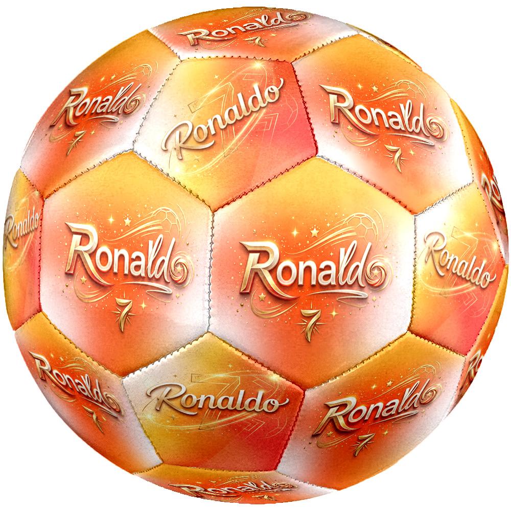 Ronaldo's Soccer Journey Size 5 Soccer Football Machine Sewn Indoor/Outdoor Universal Football Sports Enthusiast Gifts