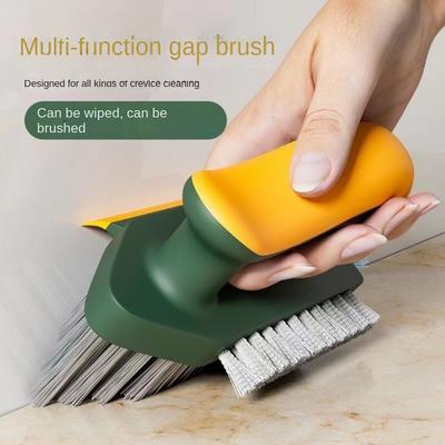 Çok Fonksiyonlu Köşe Fırçası, Banyo Köşe Fırçası, Banyo El Tipi Yer Fırçası, Yer Derz Temizliği, Sert Kıllar