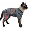 Kreativität Vier Jahreszeiten Haustier Tattoo Weste Lebensecht Lustig Hund Katze Tattoo Jacke Atmungsaktiv Kühl Haustierkleidung Für Haustier S Bis 6XL