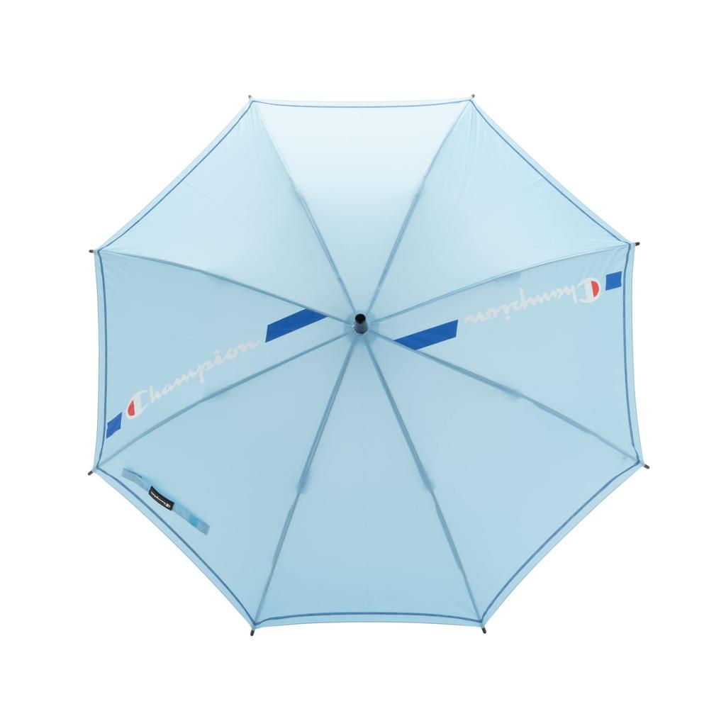 Champion Boys' Solid Color Windproof Jump Umbrella, Sax, 60cm x 8R, CHS47JP60-N