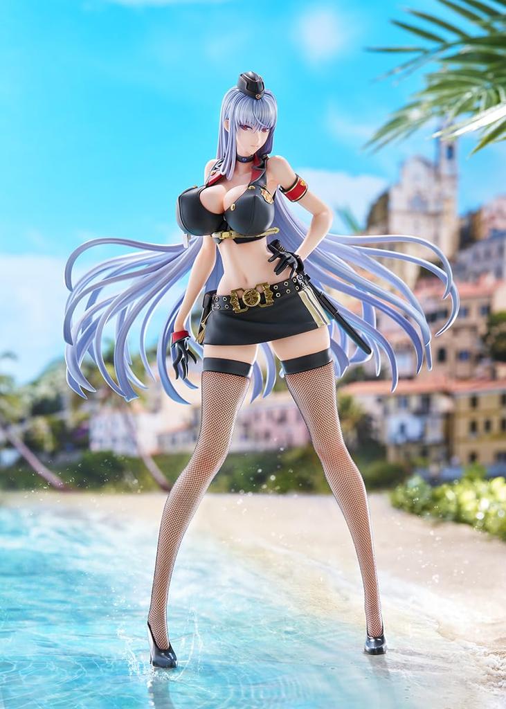 Ques Q Valkyria Chronicles 4 Selvaria Bles Swimsuit Style Scale PVC Painted Complete Figure 1/7