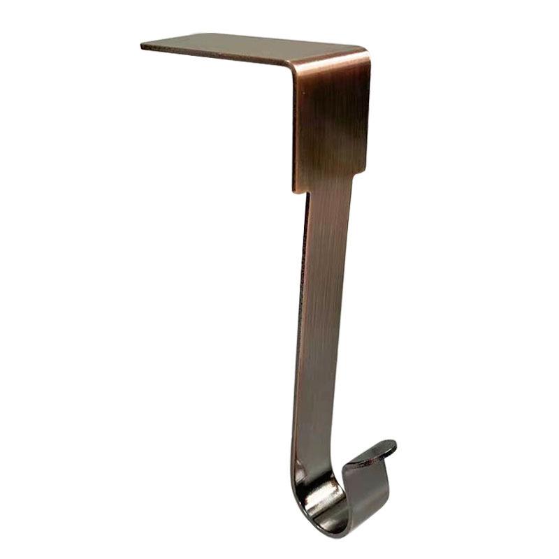 Cross-Border Christmas Stocking and Bag Hooks, Metal Fireplace Hangers, Desktop Cabinet Edge Hooks