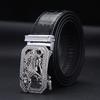 New Men's Belts Fashion Alloy Automatic Buckle Belt Business Casual Belt Genuine Leather Men's Belts Designer Male Waistband