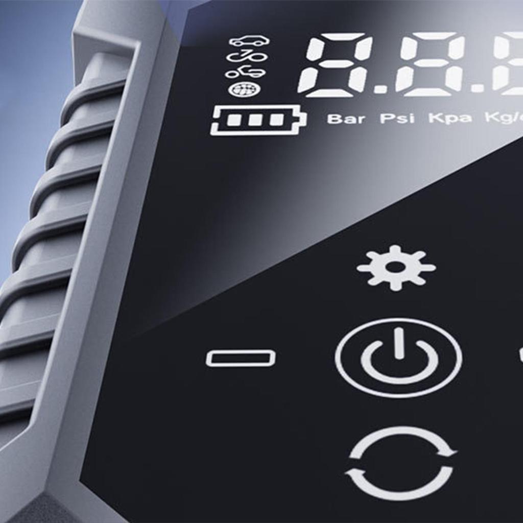 Portable Inflation Air Pump For Car Tires Small Compressor Electric Wireless Tire Pump With Digital Pressure Gauge for Balls