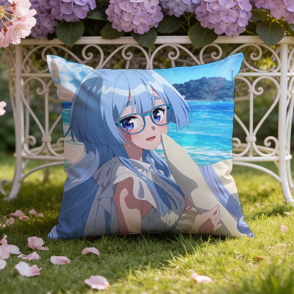 S-Shiunji ke no kodomo tachi Anime Cushion Cover Home & Car Dual-Scene Pillow Cover: Reversible for Premium Comfort