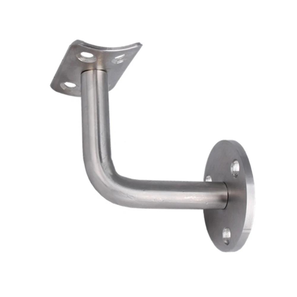 Brackets Stair Handrail Holder Support Wall Accessories Balustrade Fixed Home Rack Silver Stainless Steel Hot Sale