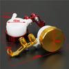Motorcycle Universal CNC Aluminum Front Brake Fluid Reservoir Clutch Tank Oil Fluid Cup for Suzuki Yamaha Aprilia Ducati Honda