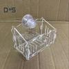 Aquarium Plant Holder Hanging Fish Tank Plant Pot with Suction Cups Clear Acrylic Aquatic Planter Cup Flower Rack
