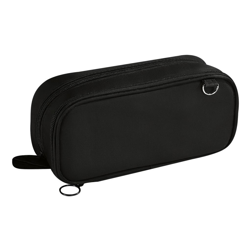 Simple Hanging Multi Compartment Pen Case With Durable Fabric For Students And Office Use
