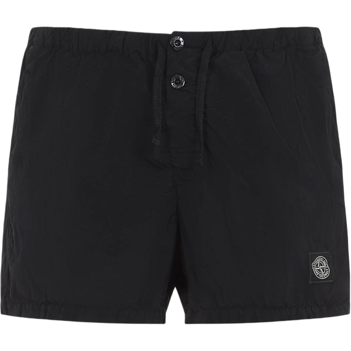 Stone Island Logo Belt Straight Leg