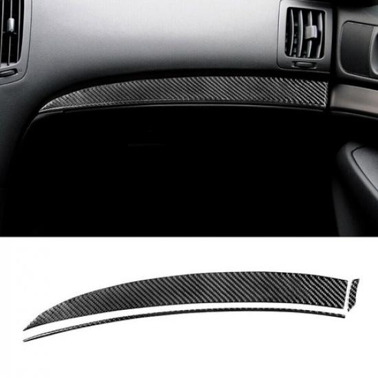Carbon Fiber Passenger Dashboard Cover Trim Fit For Infiniti G37 Sedan 2010-13