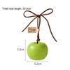 Vánoční dekorace Simulace jablka ozdoba Simulace ovoce Přívěsek na vánoční stromek Doplněk Malý dárek