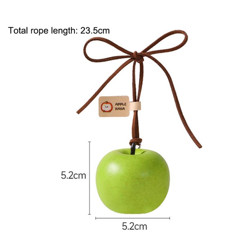 Vánoční dekorace Simulace jablka ozdoba Simulace ovoce Přívěsek na vánoční stromek Doplněk Malý dárek