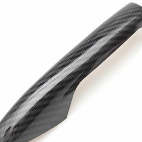 For Honda Accord 2008-2013 Carbon Fiber Texture Parking Handbrake Cover Trim