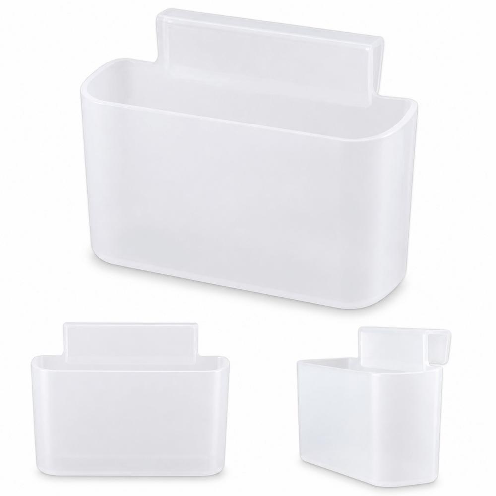 No Drill Refrigerator Side Organizer PP Classification Box New Storage Box Hanging Storage Bin