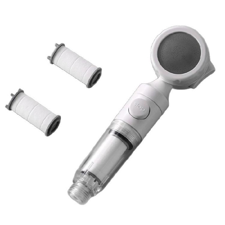 Skin Protecting Portable Shower Filter Pressures Amplifying Technologys Portable Size Convenient for Hotel or Camping