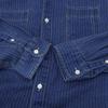 RRL Men's Striped Wabash Shirt, Indigo, Size M Tops M IndigoUsed