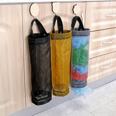 Trash Hanging Storage Garbage Bags Dispenser Polyester Grocery Organizer  Dining Bar