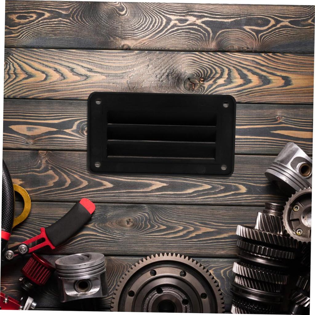 LOORGVEL 2 Vent Window Louvered Plastic Vent Cover Campi