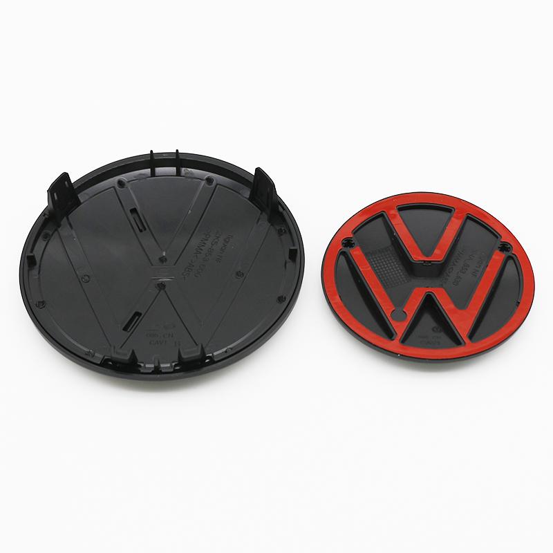 ABCD1 Volkswagen VW Front Grille Rear Trunk Emblem Badge Lid Cover Logo Decoration Sticker For Tiguan 2017 2018 2019 2020 Accessories