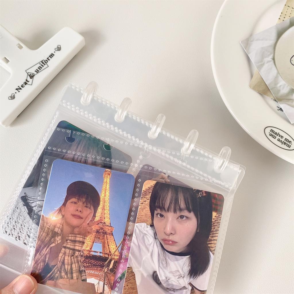 Ins Style Po Holder for 3.5inch Po K-Pop Idol Pocard Holder Album Table Desktop Decoraiton Polaroid Po Album Gallery