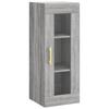Wall Cabinet Gray Sonoma 34.5 x 34 x 90 cm