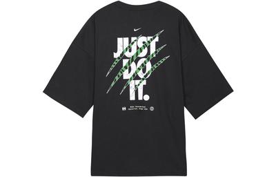 T Shirts Men's Black Crew Neck Moderate Straight Fit FB9818-010