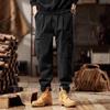Men's Retro Work Pants: 2025 Heavyweight Fleece-Lined Casual Trousers for Autumn/Winter