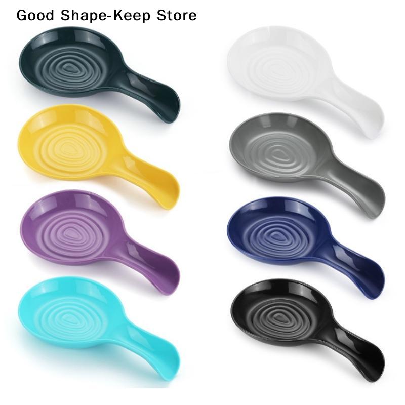 Löffelhalter Hitzebeständiger Kochlöffelhalter Kaffeelöffelhalter Großer Kunststoff-Löffelhalter Spülmaschinenfester Löffelhalter
