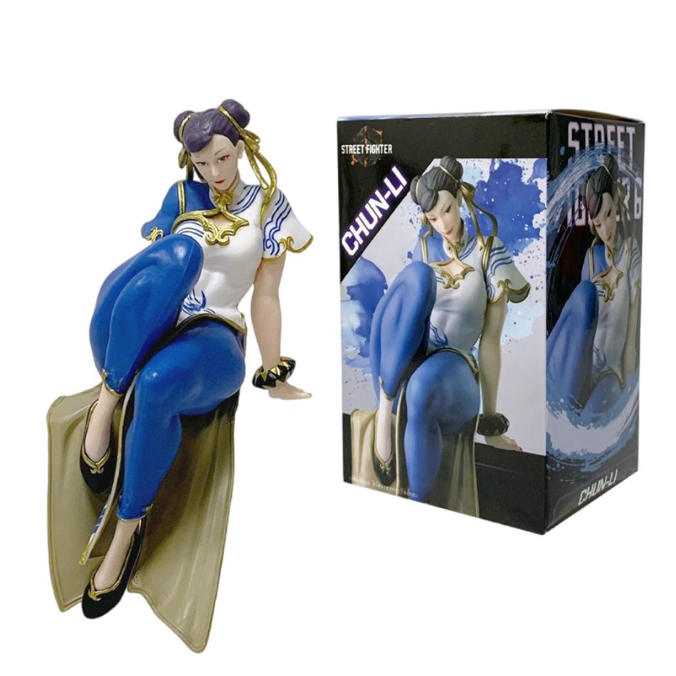 14Cm Street Fighter 6 Chun Li Anime Figurine Toys Pvc Model Collection Doll Action Figurine For Decoration Present