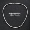 Men's Stainless Steel Necklace: Rock Hip Hop Style, Summer Elegance, Perfect Boyfriend Gift