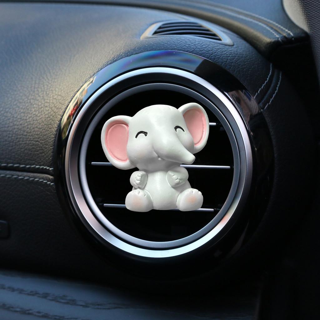 

Air Car Elephant Vent Clip Decor Animal Car Air Conditioning Vent Plastic Clip StyleB