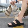 Sommarmode Lätta Utomhustofflor Strandskor Vardagssandaler Hemtofflor och Flipflops