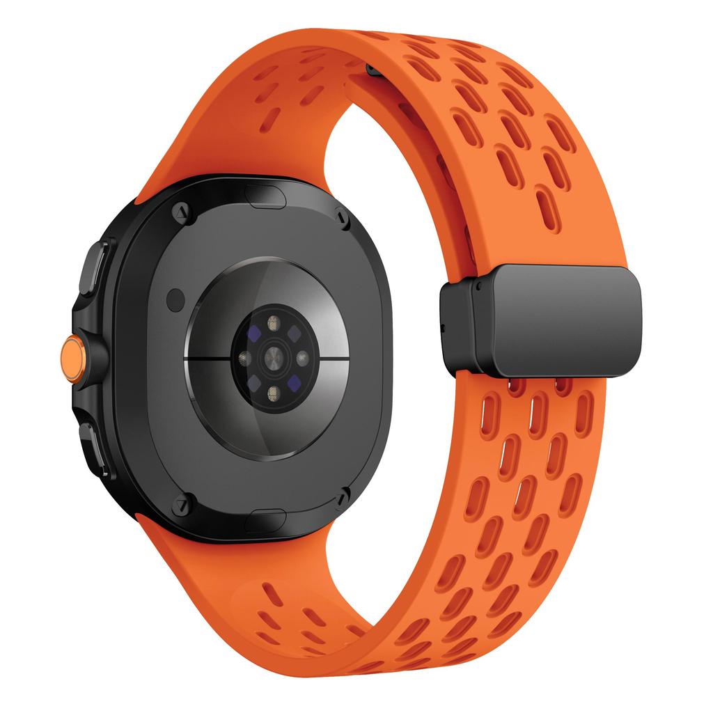 Silicone Strap for Samsung Galaxy Watch 8 40mm 44mm Magnetic Buckle No Gaps Band for Samsung Galaxy Watch 8 Classic 46mm Band